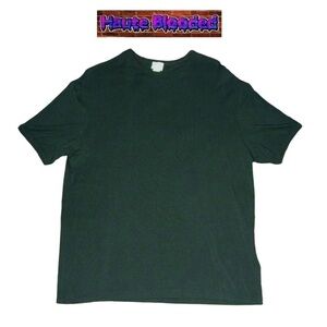 Armani Collezioni Designer Couture Classic Black Tee Shirt Soft Modal Basic Sz M